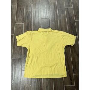 Masters Collection Polo Men Size XXL 60's Two-Ply Mercerized Yellow Shirt